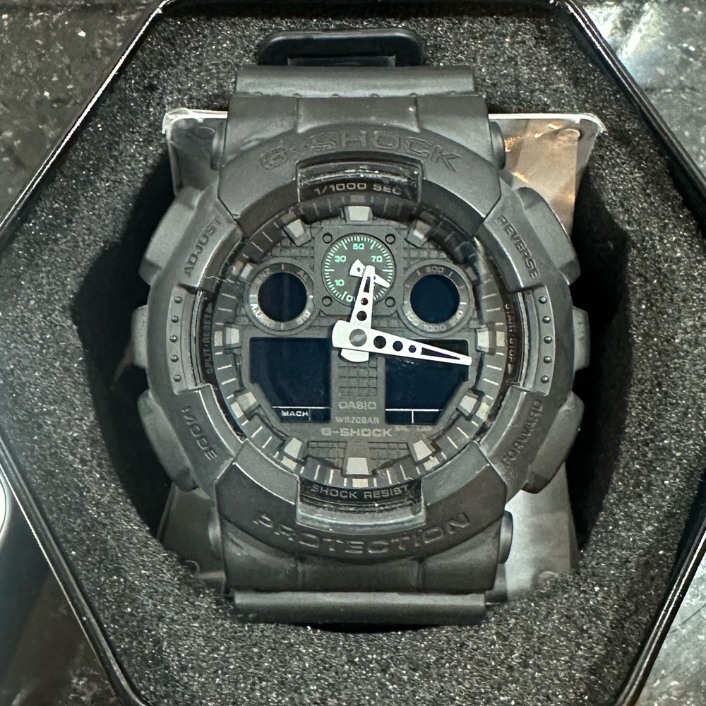Casio G-Shock Black and Gray Watch